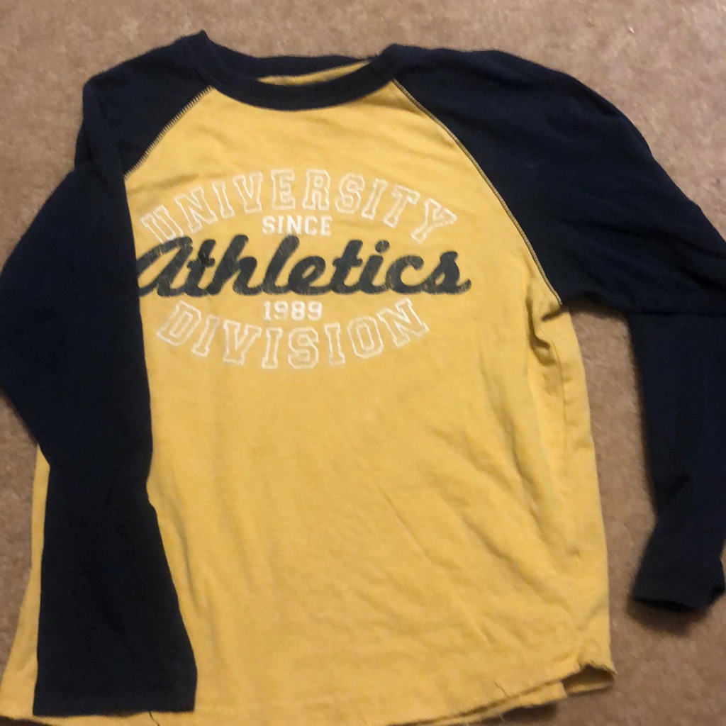 Baseball Tee. 7/8